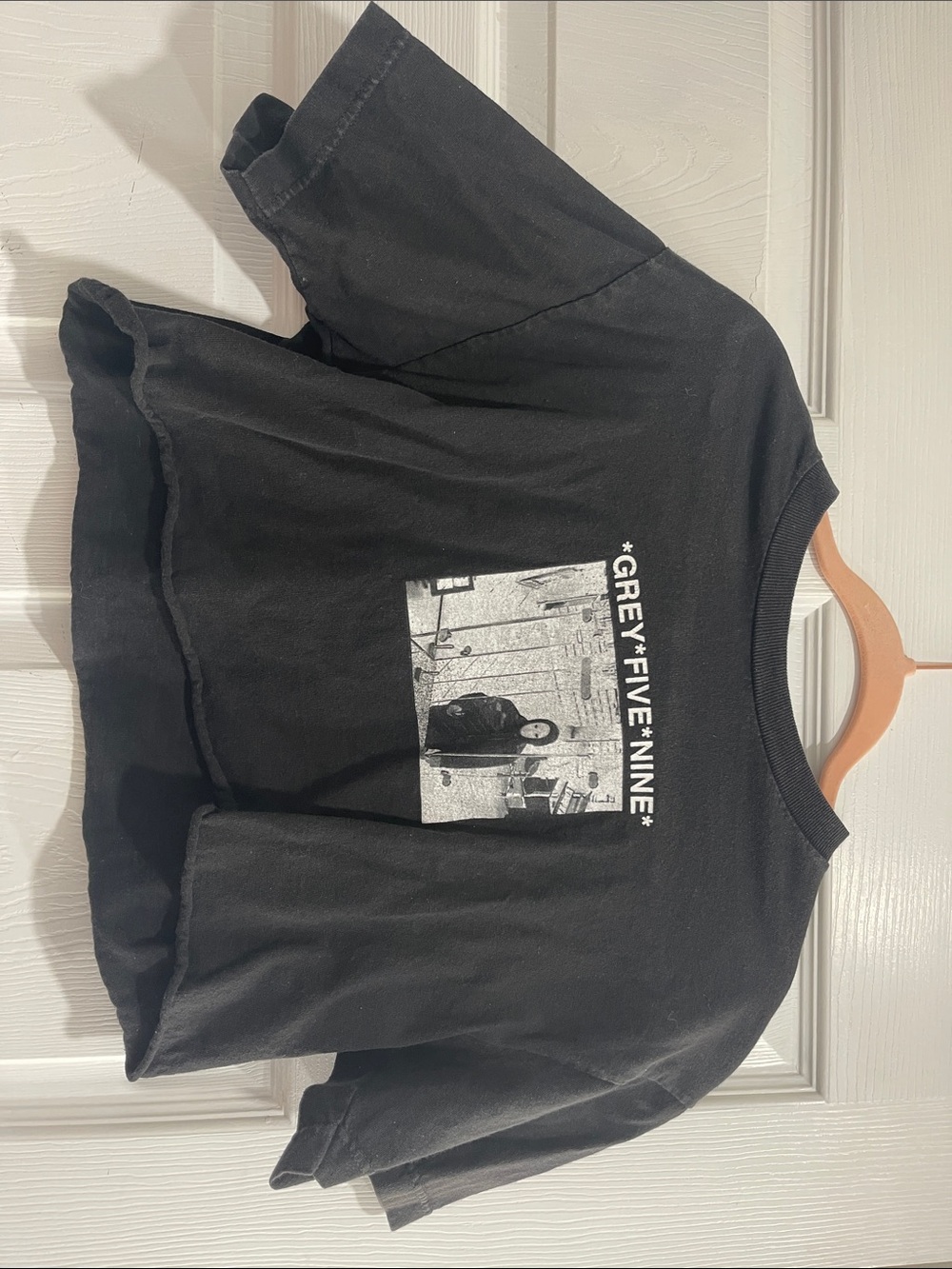 Grey Five Nine Suicide Boys Cropped Tank